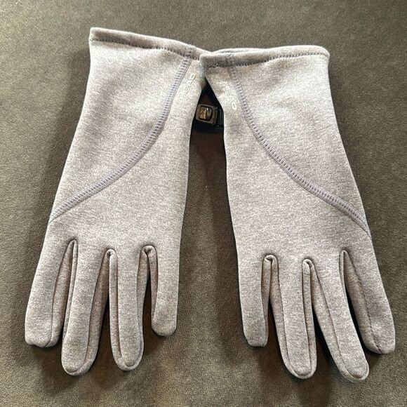 Women’s Head Touchscreen Compatible Outdoor Running Gloves Gray Size M NWOT - Picture 1 of 7
